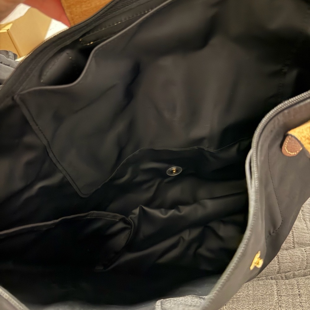 Longchamp Le Pliage Original Medium Nylon Tote Bag in Black - Picture 7 of 7
